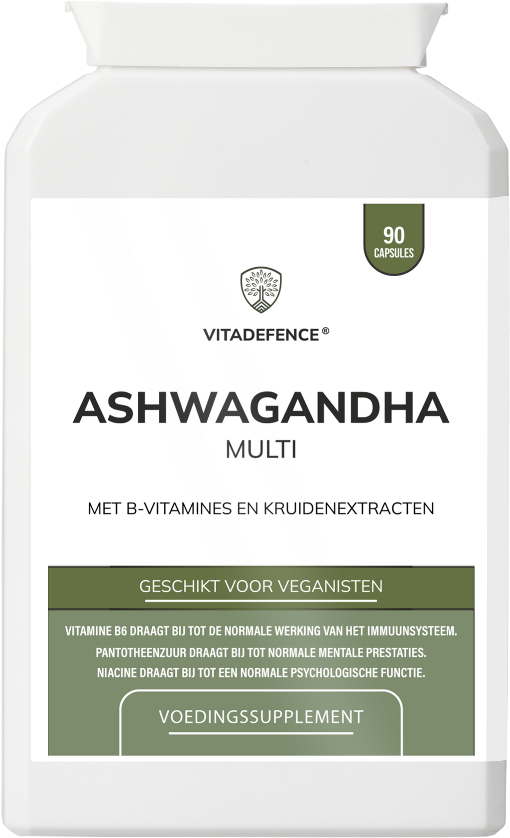 Ashwagandha Capsules — 90 Vegan Capsules