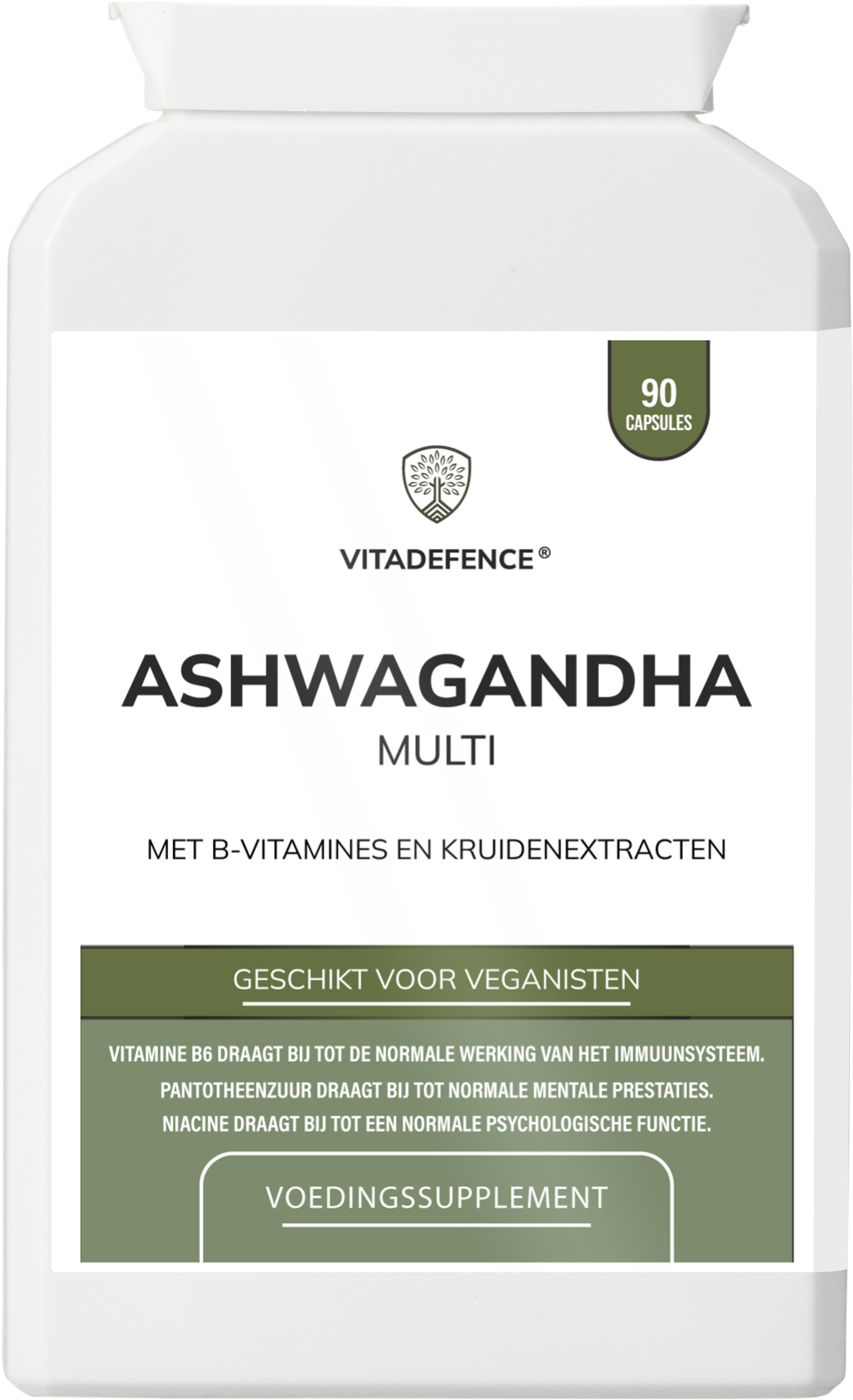 Ashwagandha Capsules — 90 Vegan Capsules