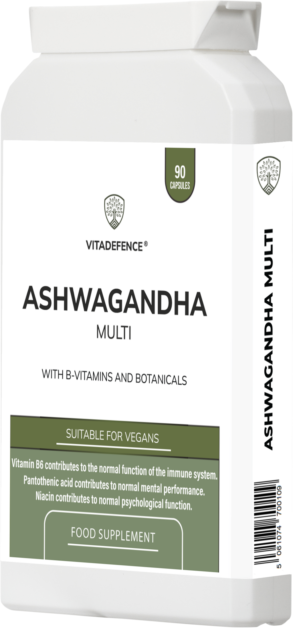 Ashwagandha Capsules — 90 Vegan Capsules