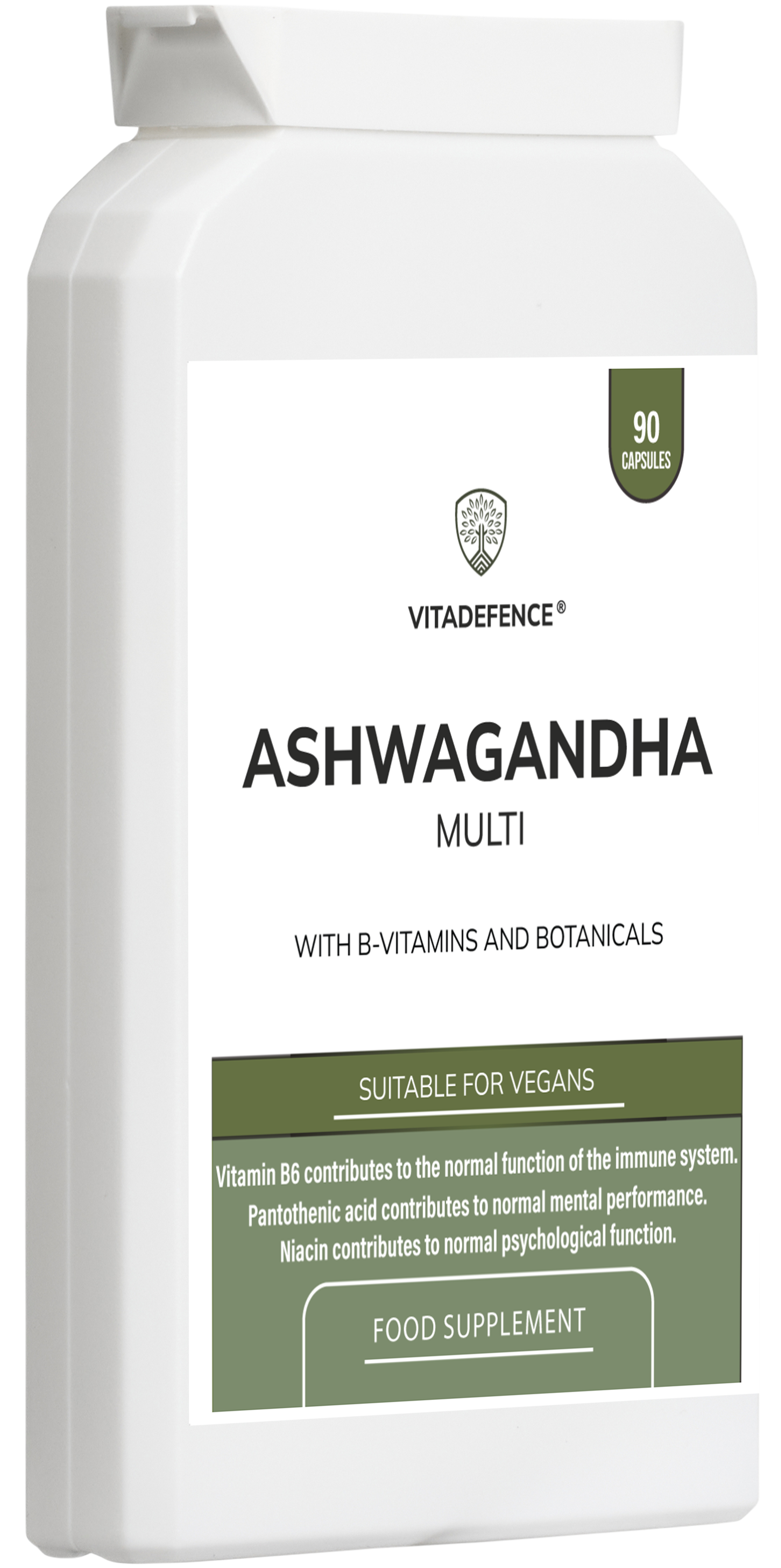 Ashwagandha Capsules — 90 Vegan Capsules