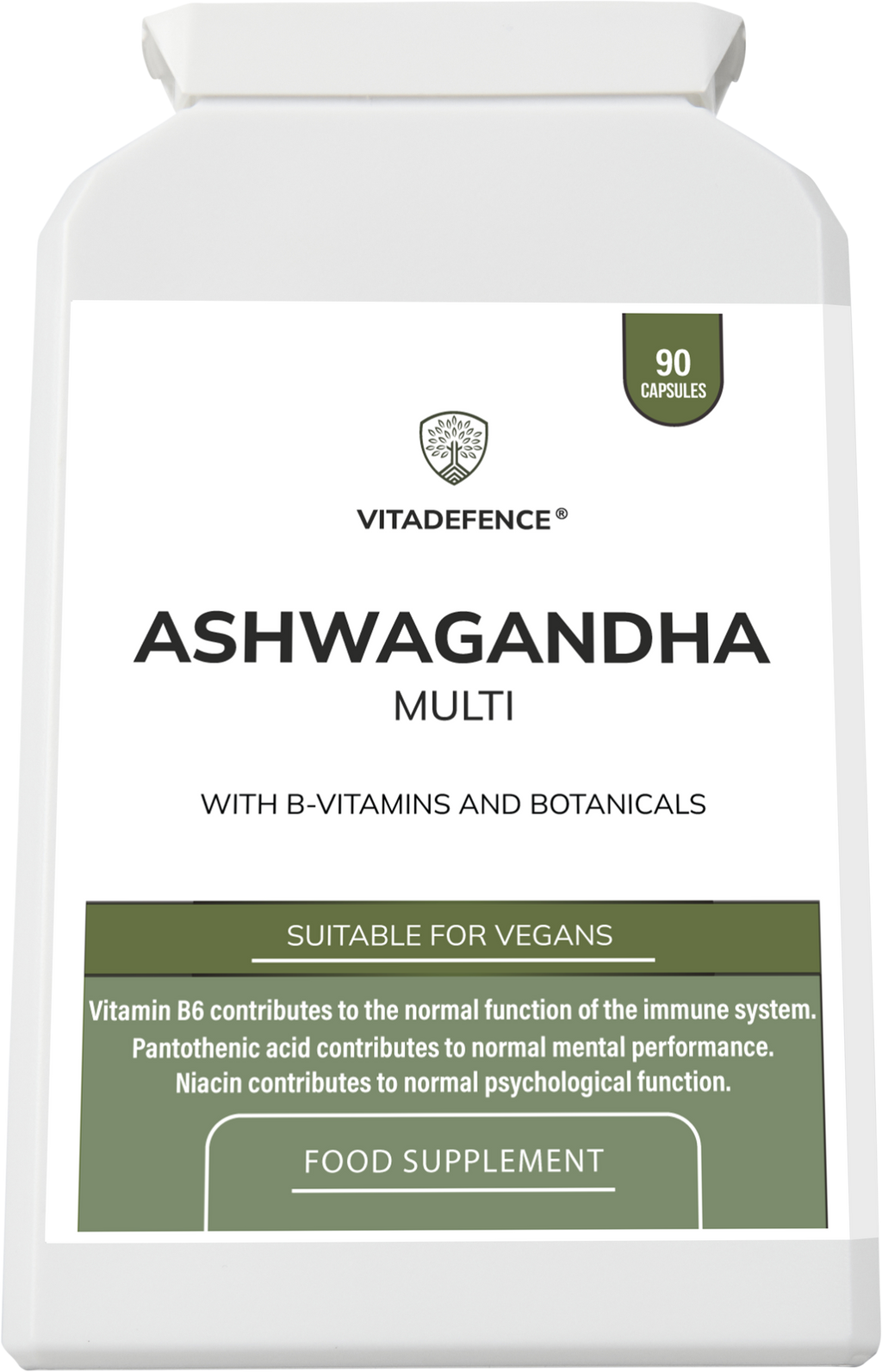 Ashwagandha Capsules — 90 Vegan Capsules