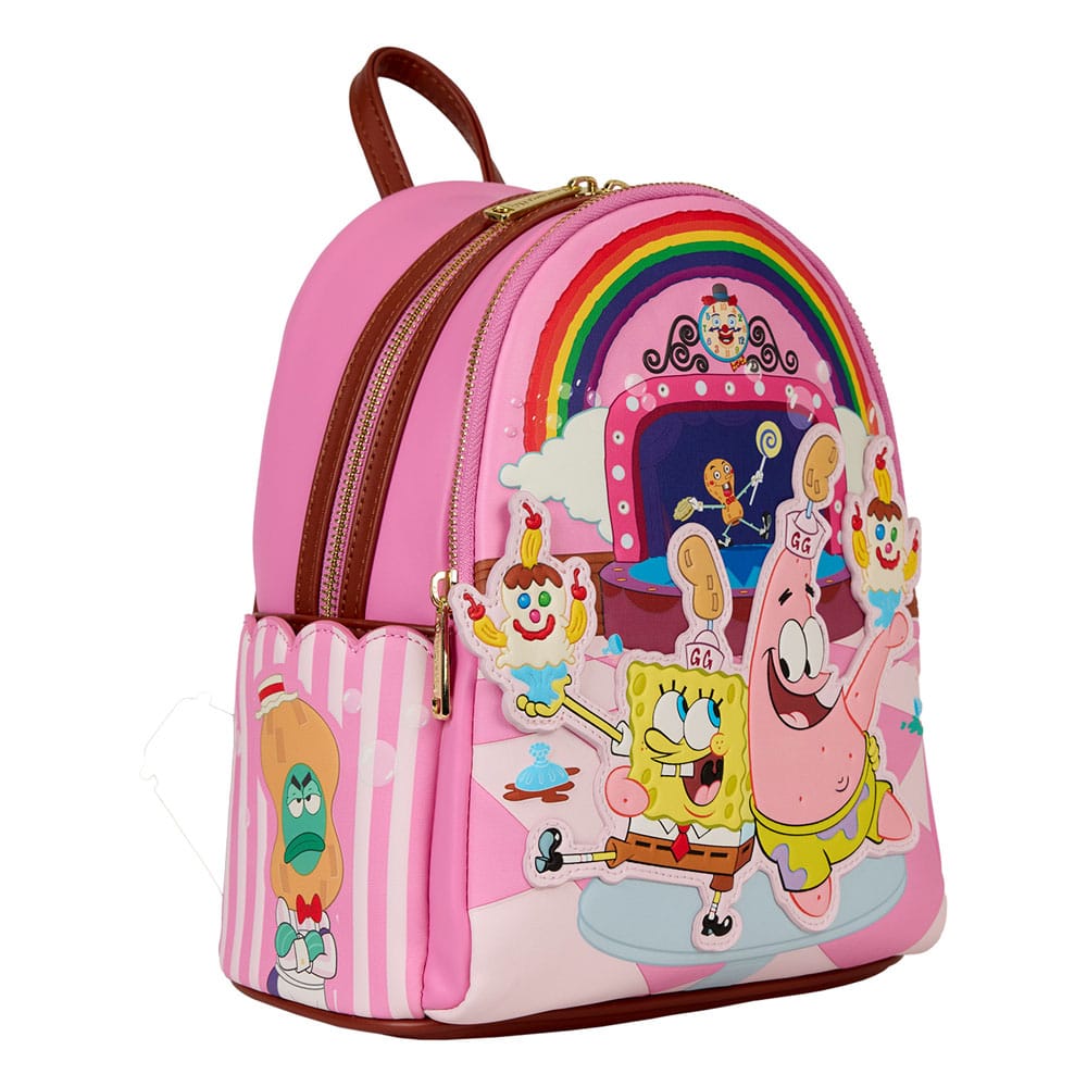 Loungefly Nickelodeon SpongeBob SquarePants Goofy Goobers Mini Backpack